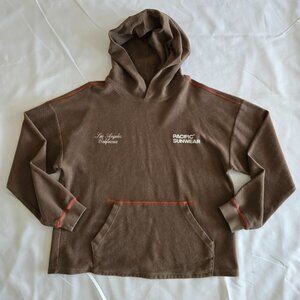 PacSun 100% Cotton Hoodie SZ M Brown